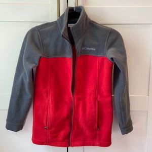 Boy’s Columbia fleece jacket - size M (10-12)